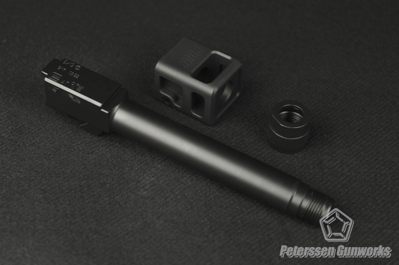Komplettset - Glock Wechsellauf mit PGW Glock Carry Compensator (M13,5x1L) - EWB