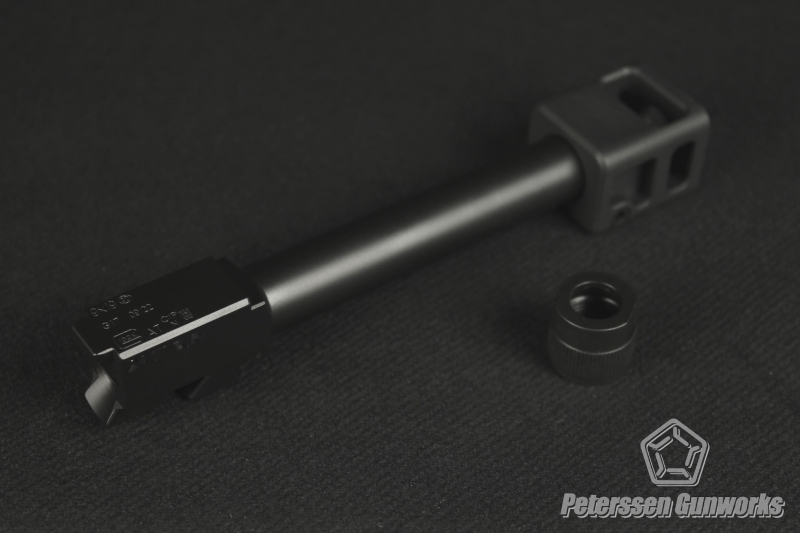 Komplettset - Glock Wechsellauf mit PGW Glock Carry Compensator (M13,5x1L) - EWB